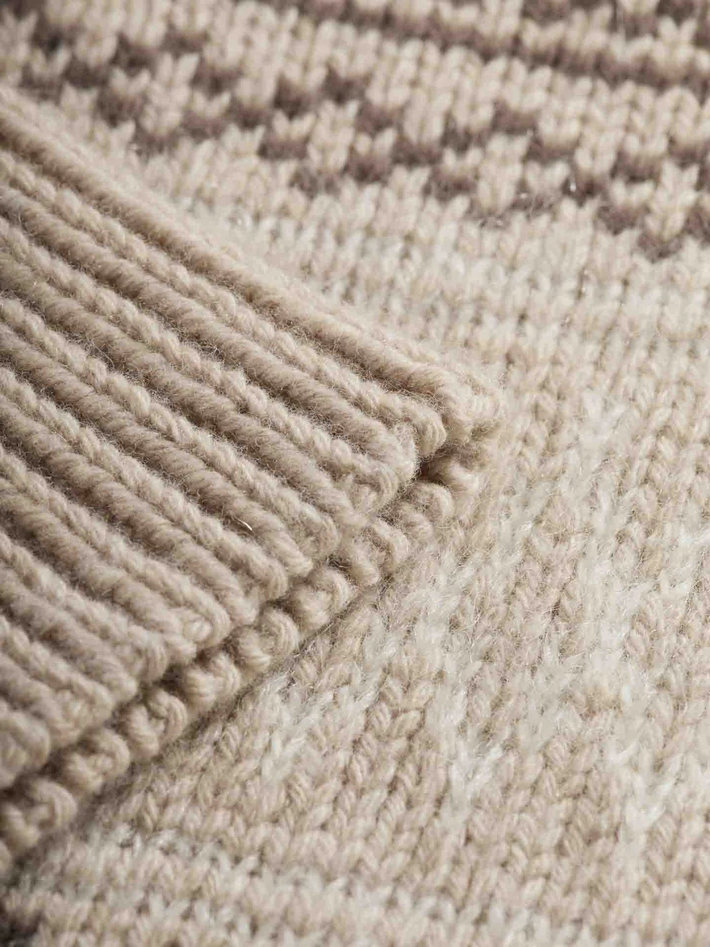 We Norwegians - Setesdal Sweater - Sand (D)