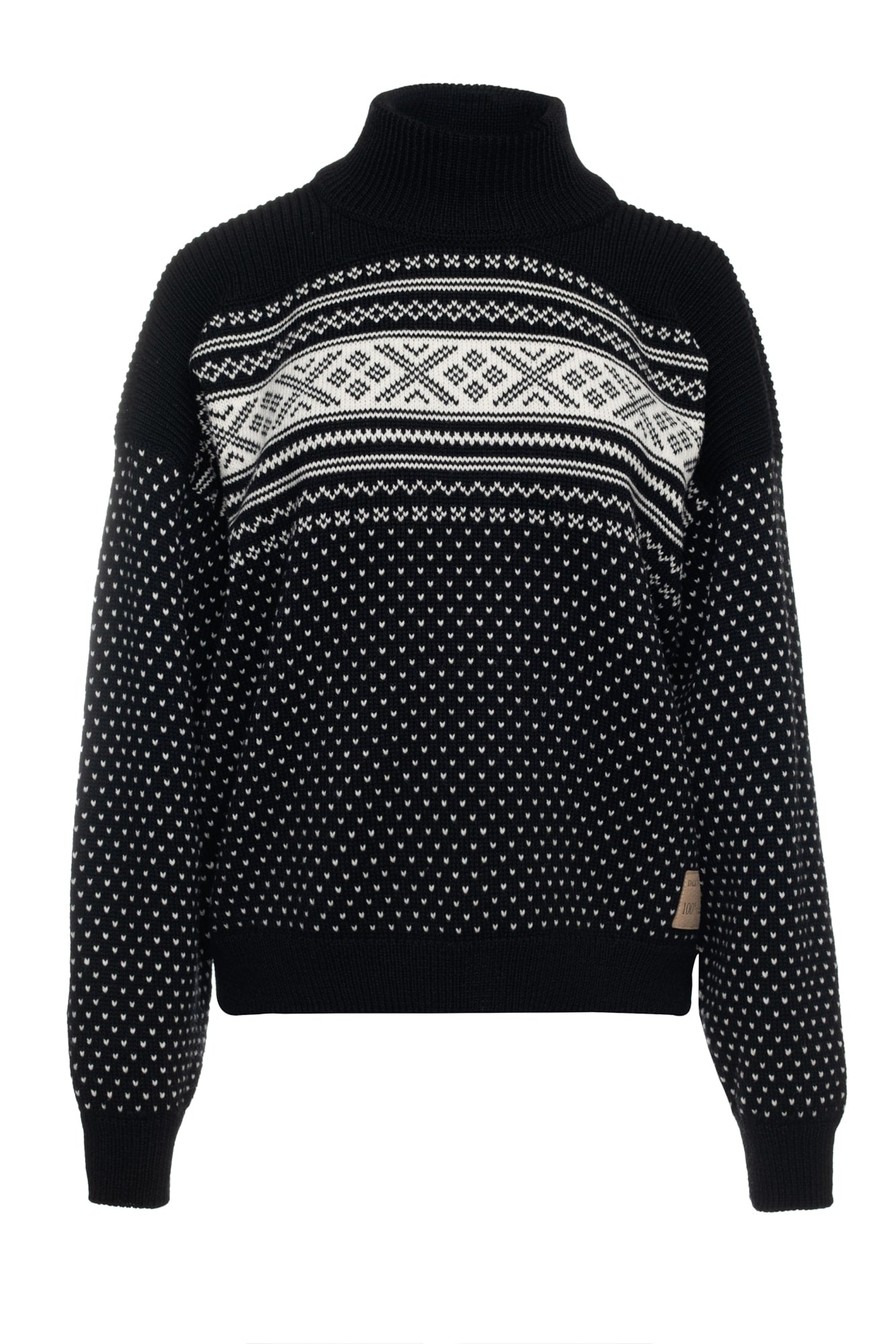 Dale of Norway - Valløy Sweater - Black offwhite (D)
