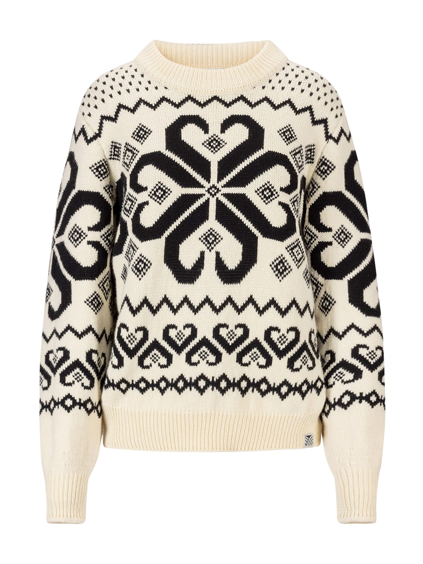 Dale of Norway - Falkeberg Sweater - Offwhite black (D)