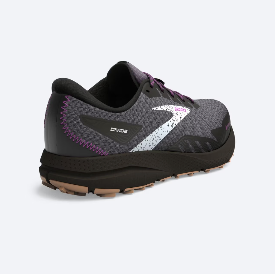 Brooks Divide 4 GTX - Black/Blackened Pearl/Purple (D)
