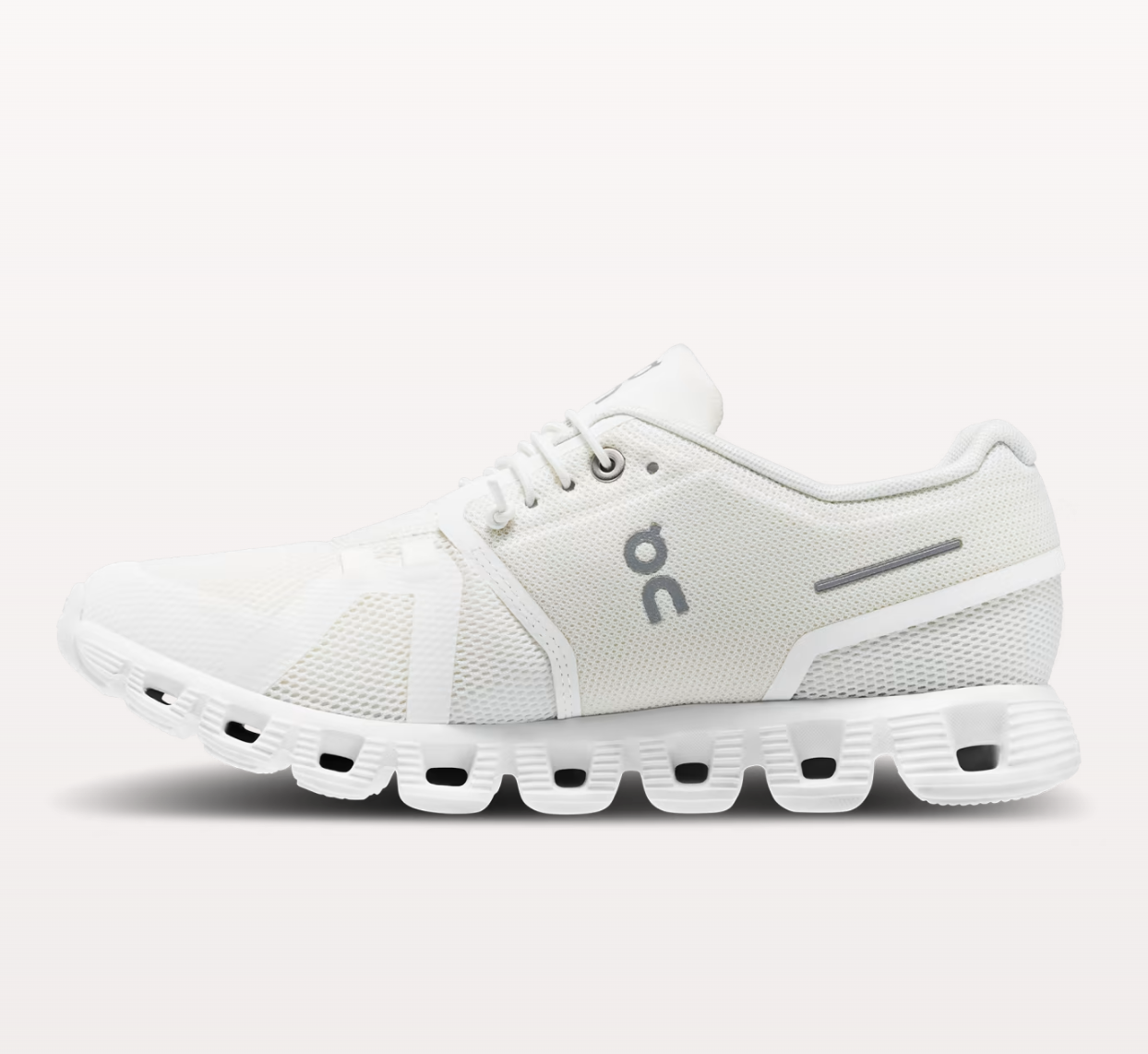 On Cloud 5 - Undyed White/White (D)