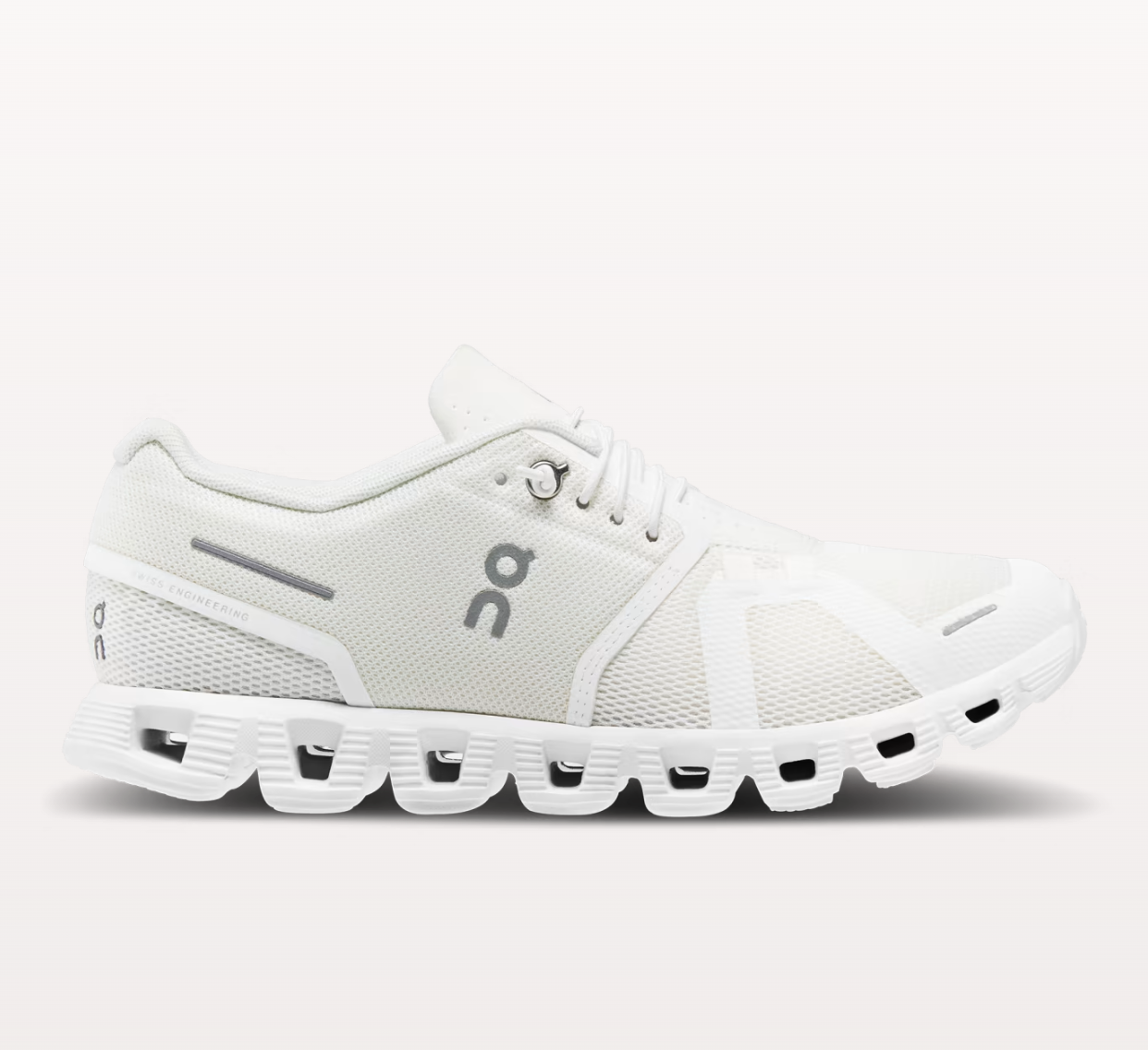 On Cloud 5 - Undyed White/White (D)