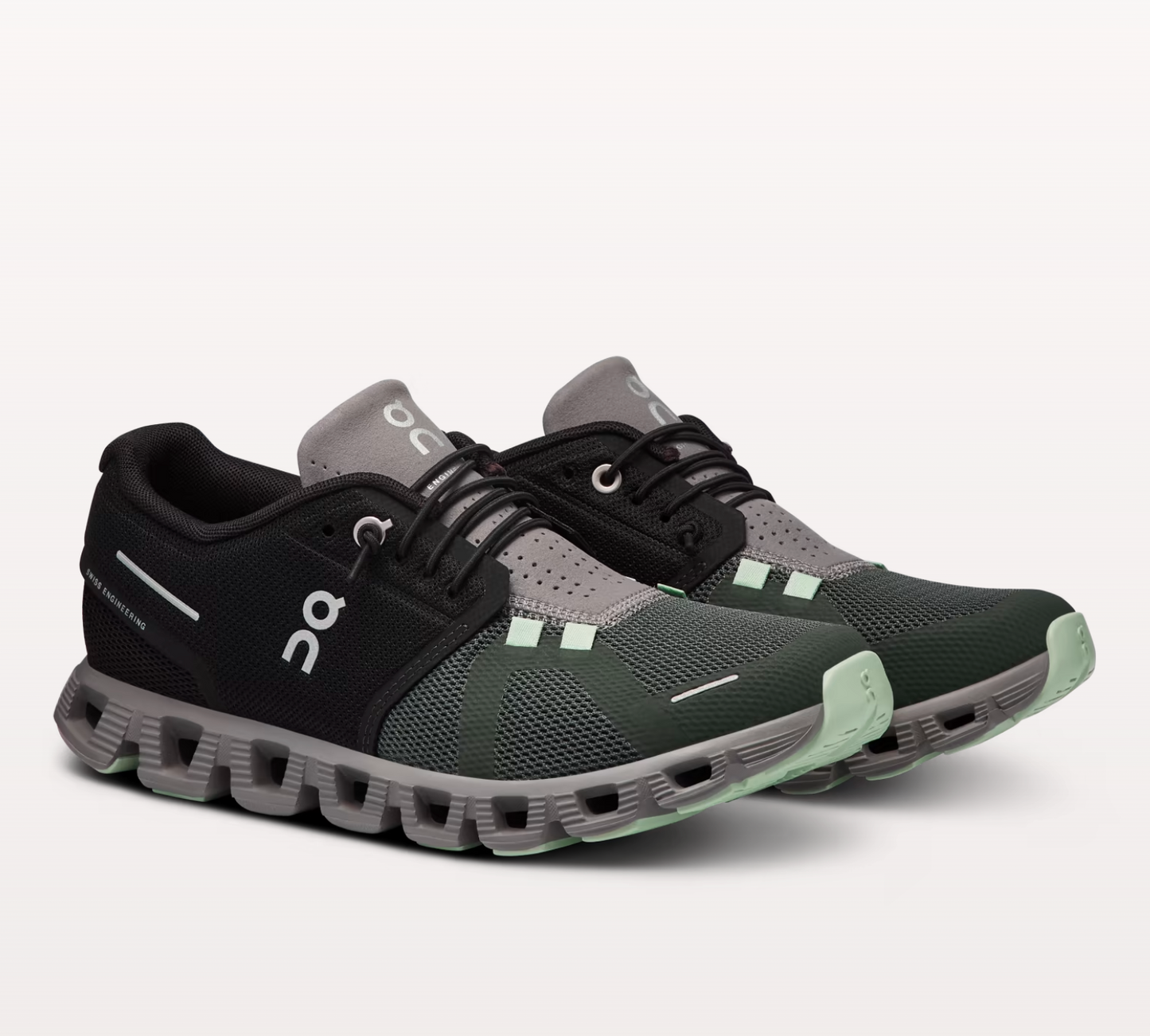 On Cloud 5 - Black/Lead (D)