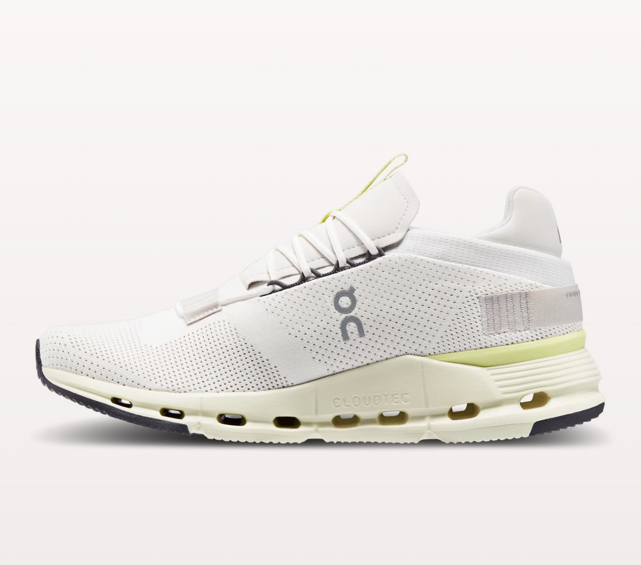 On Cloudnova - Undyed-White/Seedling (H)