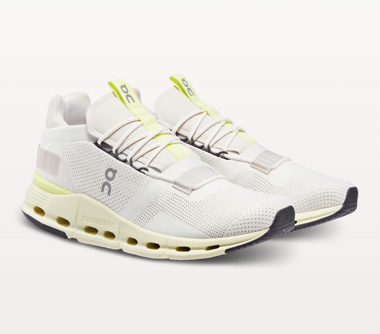On Cloudnova - Undyed-White/Seedling (H)