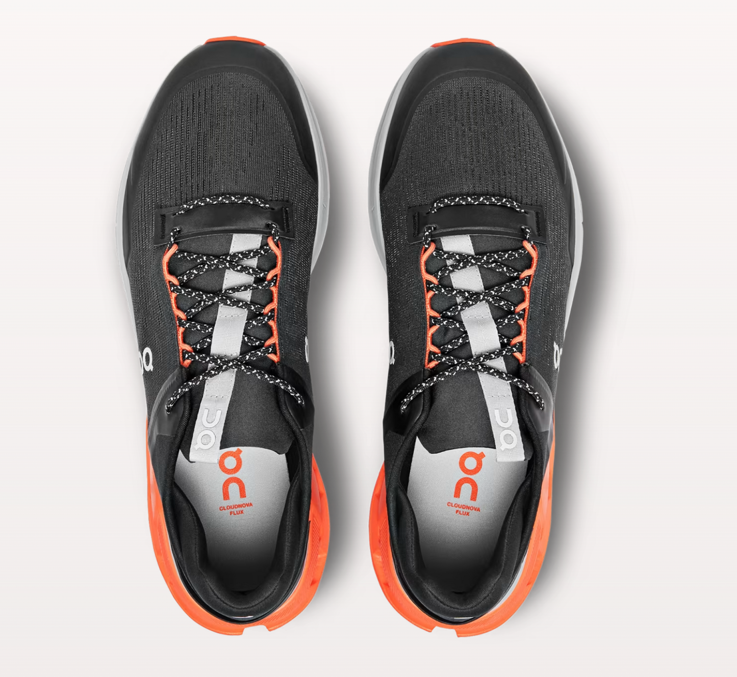 On Cloudnova Flux - Black/Flame (H)