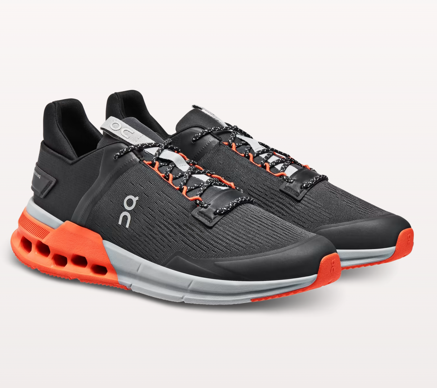 On Cloudnova Flux - Black/Flame (H)