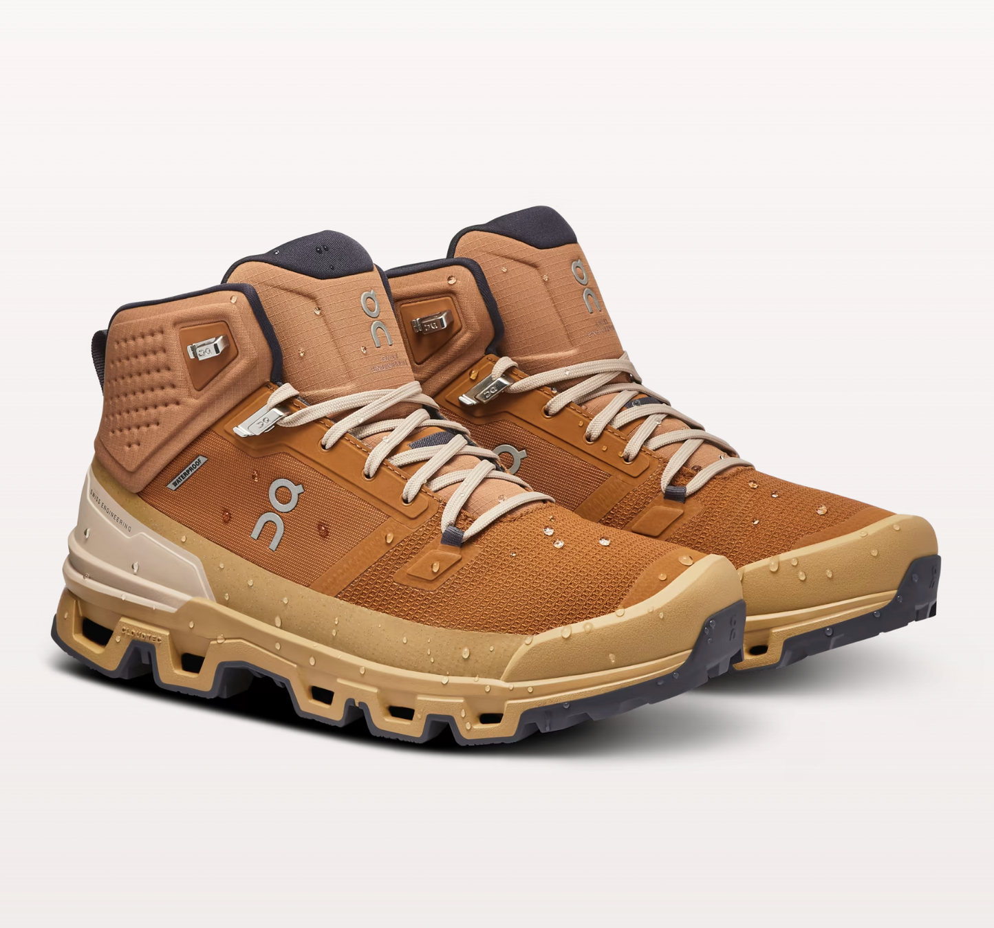 On Cloudrock 2 Waterproof - Almond/Dune (H)