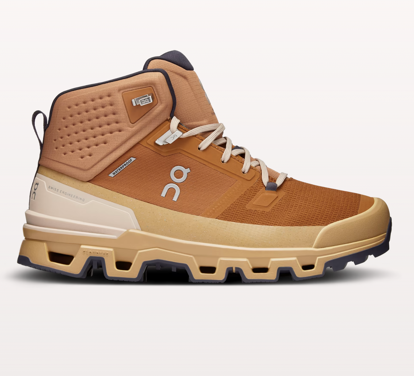 On Cloudrock 2 Waterproof - Almond/Dune (H)