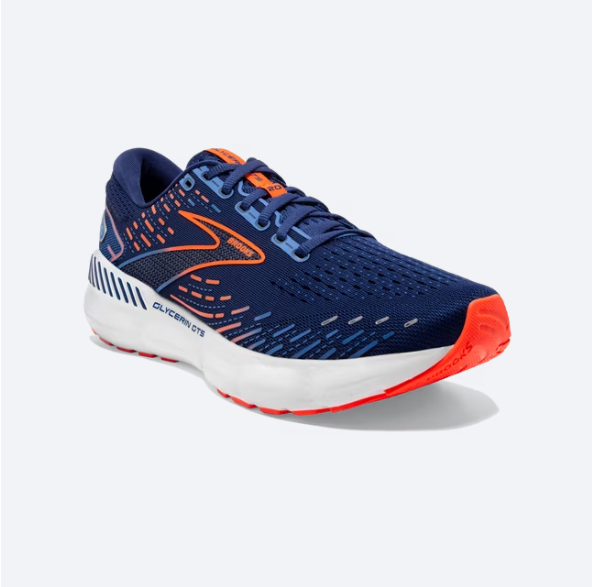 Brooks Glycerin GTS 20 - Blue Depths/Palace Blue/Orange (H)