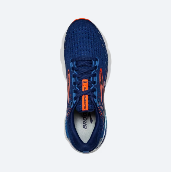 Brooks Glycerin GTS 20 - Blue Depths/Palace Blue/Orange (H)