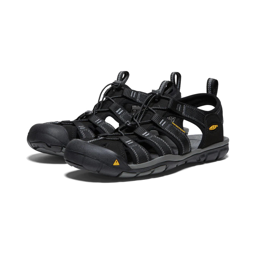 Keen Clearwater SNX sandaler - Black/Gargoyle (H)