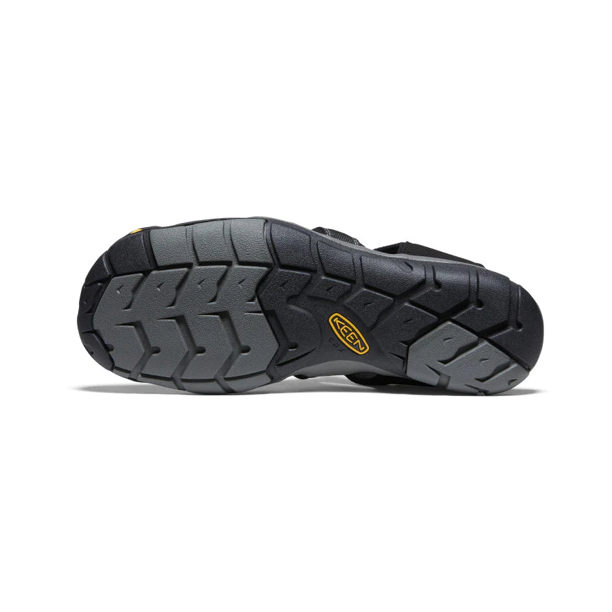 Keen Clearwater SNX sandaler - Black/Gargoyle (H)