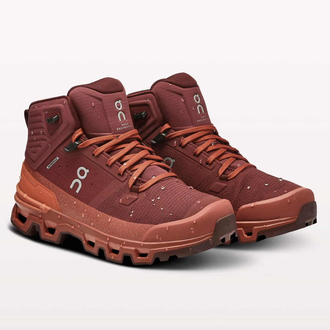 On Cloudrock 2 Waterproof - Beet/Auburn (D)