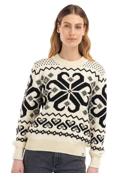Dale of Norway - Falkeberg Sweater - Offwhite black (D)