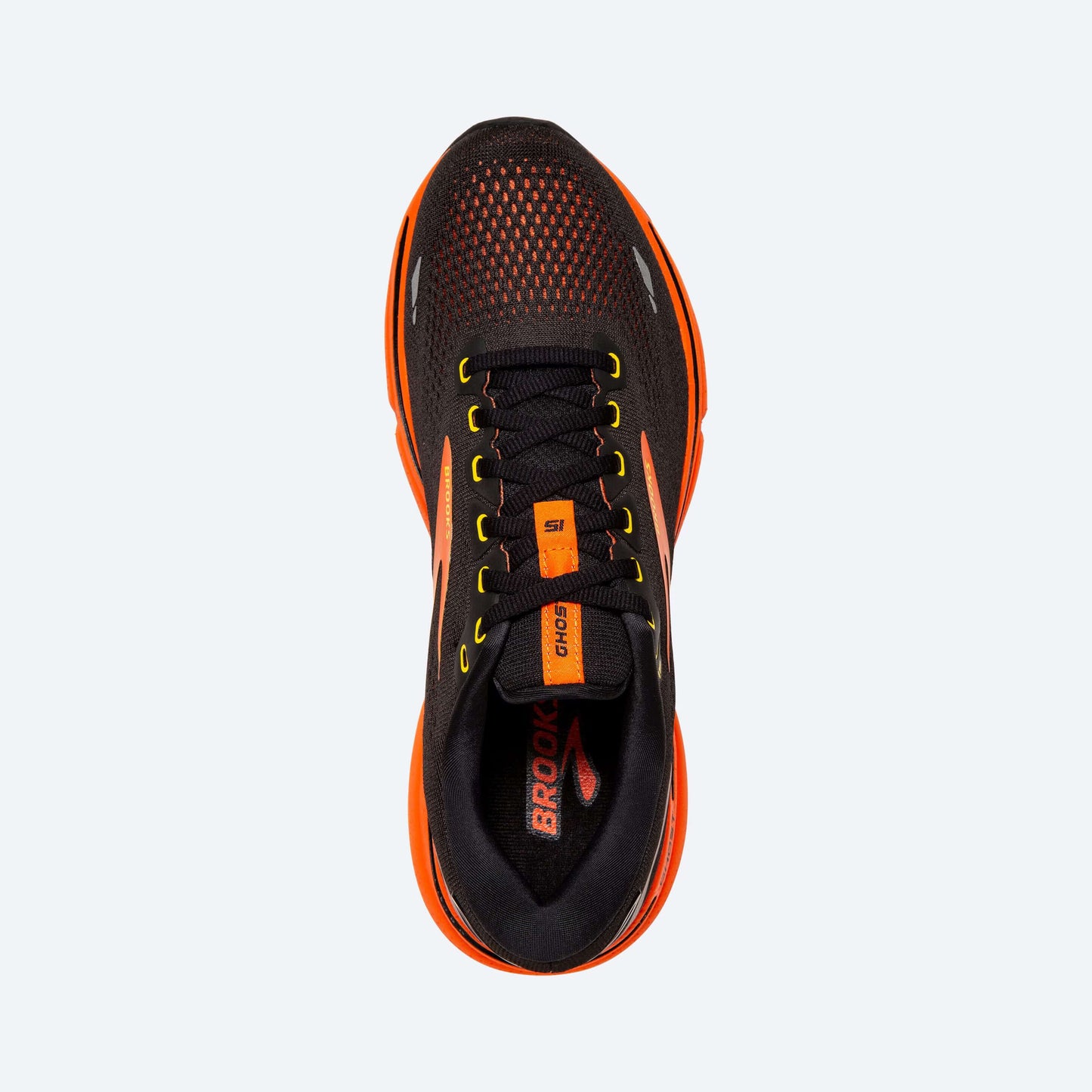 Brooks - Ghost 15 - Black/Yellow/Red (H)