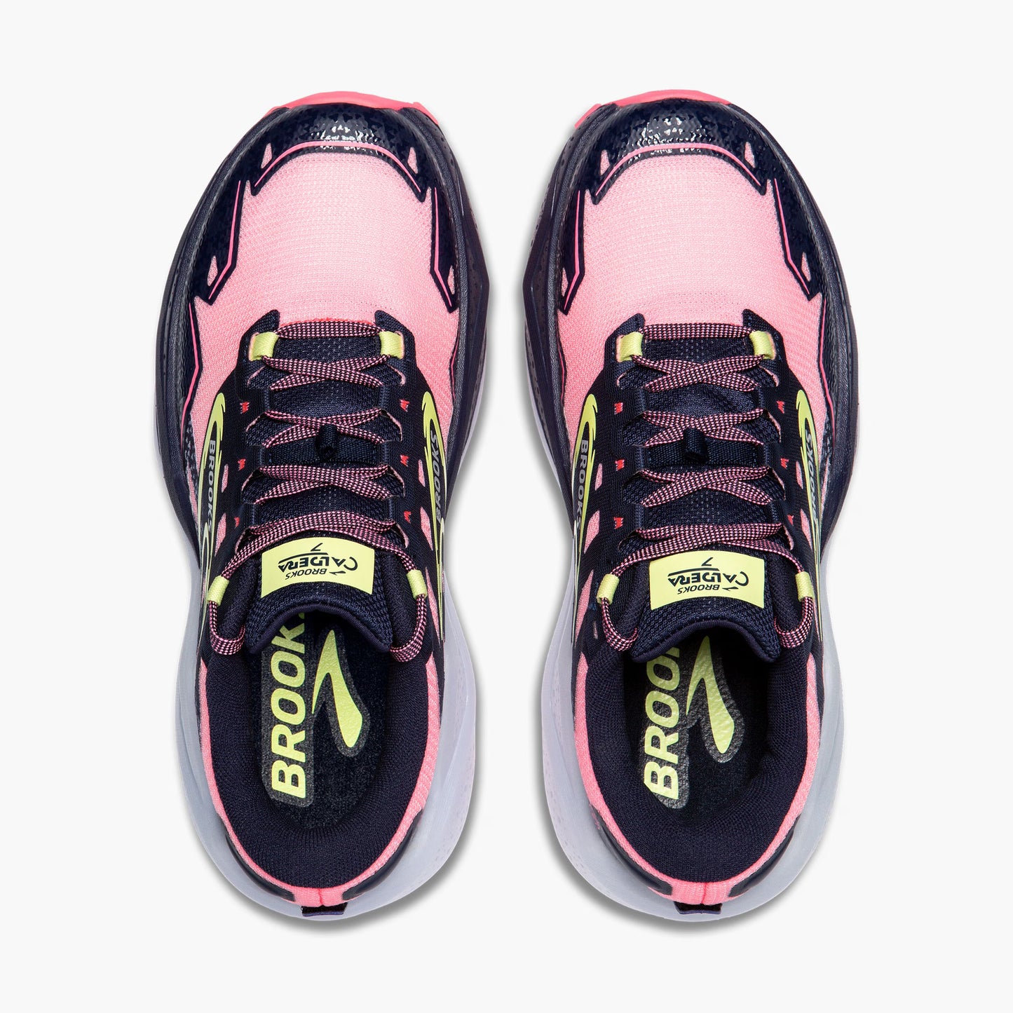 Brooks - Caldera 7 - Pink/Peacoat/Sunny Lime (D)