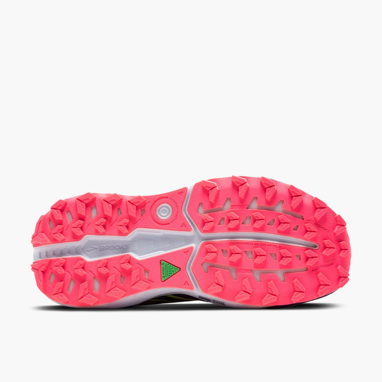 Brooks - Caldera 7 - Pink/Peacoat/Sunny Lime (D)