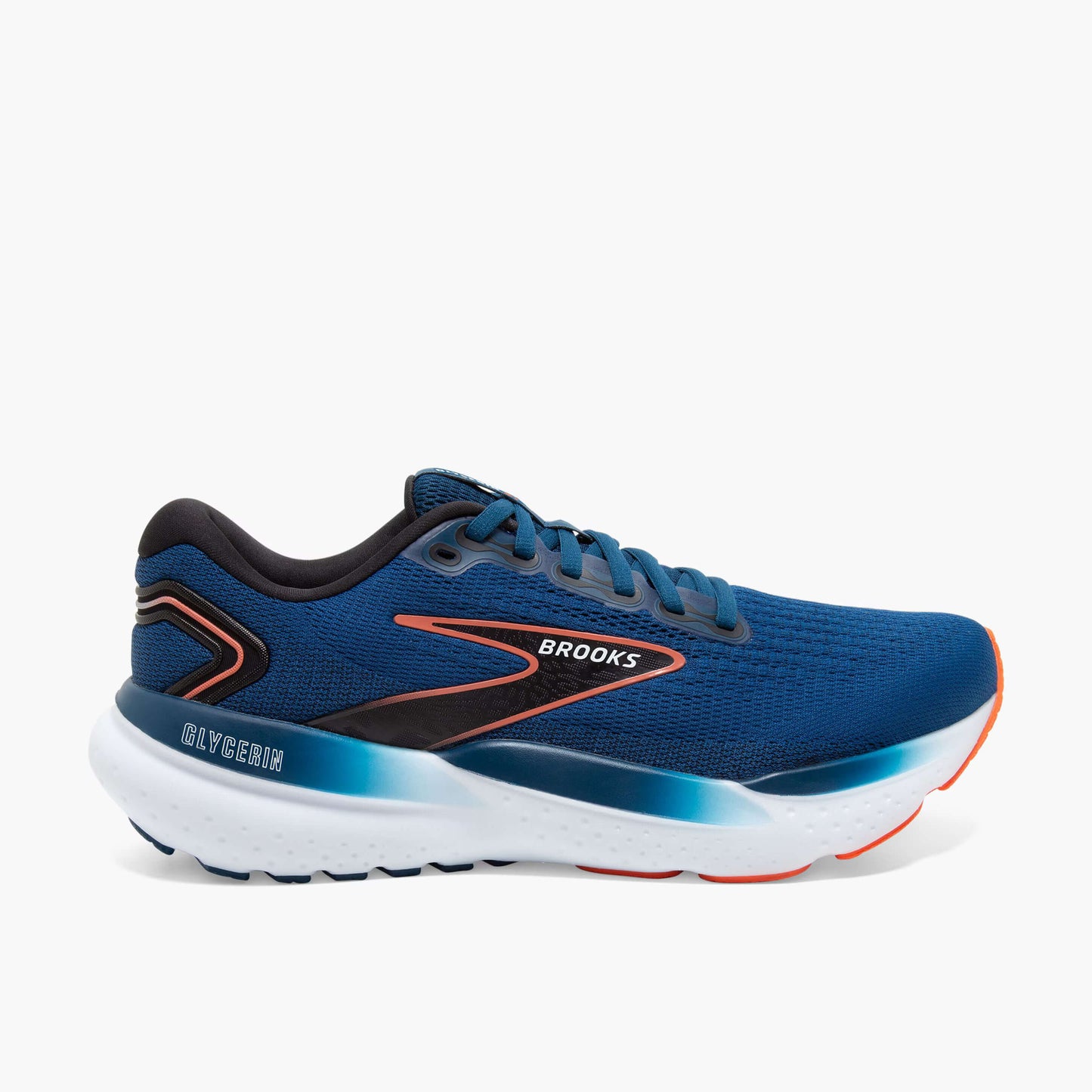 Brooks Glycerin GTS 21 - Blue Opal / Black / Nasturtium (H)