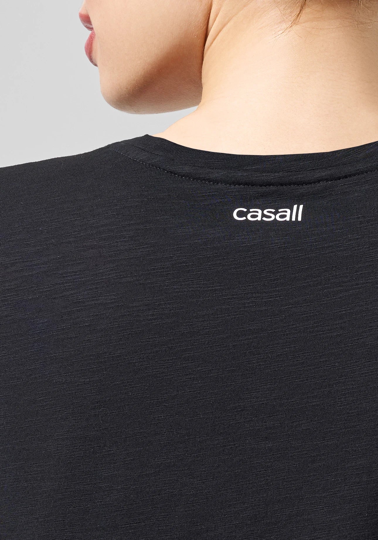 Casall - Soft Texture Tee - Black (D)