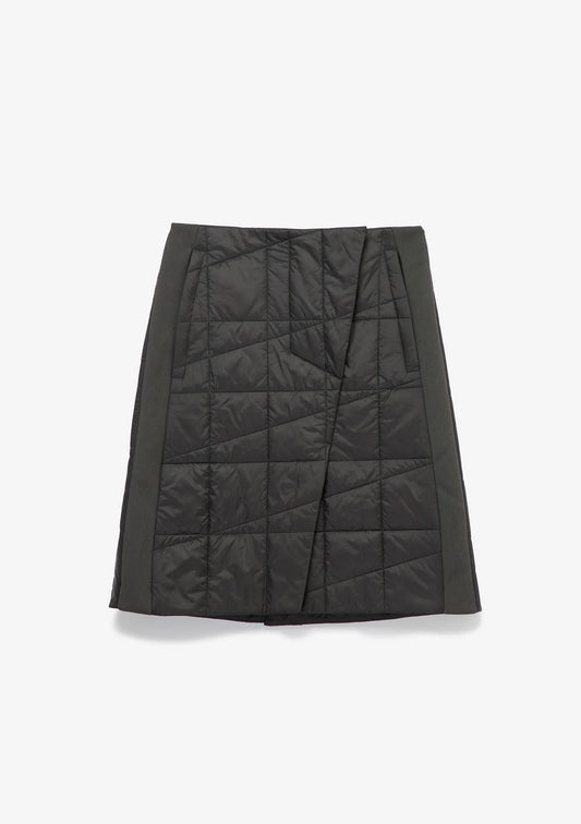 Krakatau - Digaia Padded Skirt - Dark Fossil - Nederdel (D)