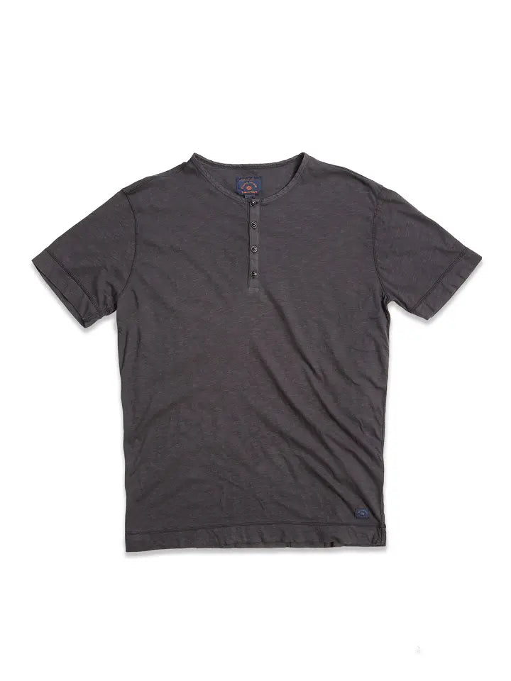 Blue de Génes Serafino S/S T-Shirt - Jet Black (H)